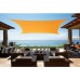 Alion Home Rectangular Mango Yellow Waterproof Woven Sun Shade Sail For Patio Pool Deck Porch Garden in Vibrant Colors 8'x 12'   